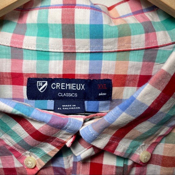 Daniel Cremieux Plaid Short Sleeve Button Down - Picture 2 of 11